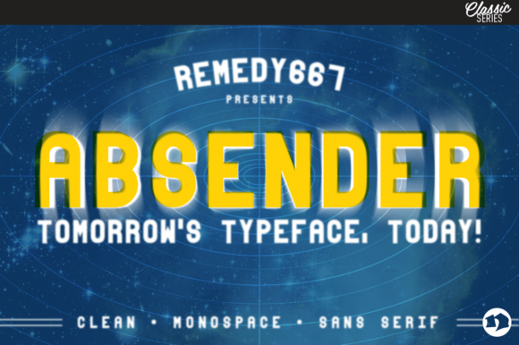 Absender: A Bold Sans Serif for Modern Branding