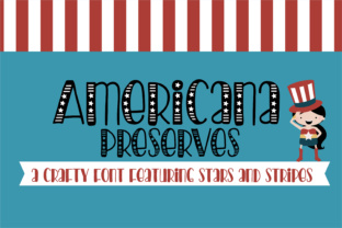 Americana Preserves: A Handwritten Font for Bold Digital Branding