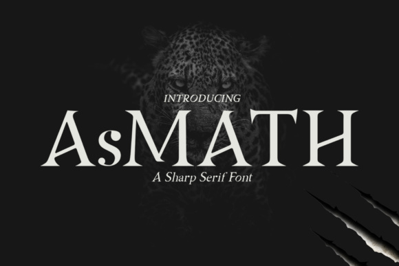 Asmath: A Serif Font for Modern Web Design and Branding