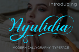 Ayulidia: A Script Handwritten Font for Creative Branding