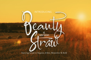 Beauty Straw: The Script Handwritten Font That Elevates Your Brand