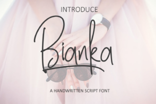 Bianka: A Script Handwritten Font for Stylish Brand Campaigns