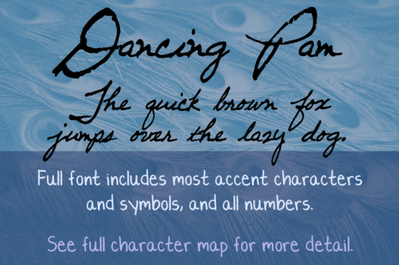 Dancing Pam: A Script Font for Business Branding and Design