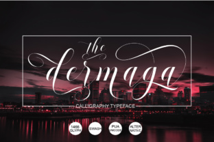 Dermaga: A Script Font for Elegant Web Design