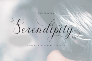 Discover Serendipity: A Timeless Script Font for Elegant Branding