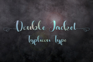 Double Jacket: A Script Handwritten Font for Polished Branding