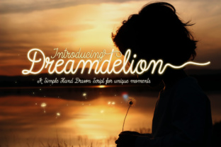 Dreamdelion: The Perfect Font for Nostalgic Branding and Creative Expression