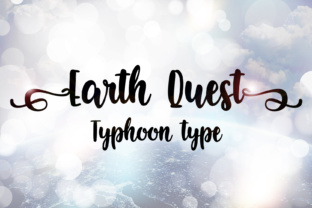 Earth Quest: A Script Handwritten Font That Elevates Your Design