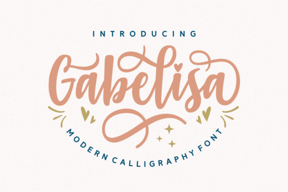 Gabelisa: A Script Font for Editorial Elegance