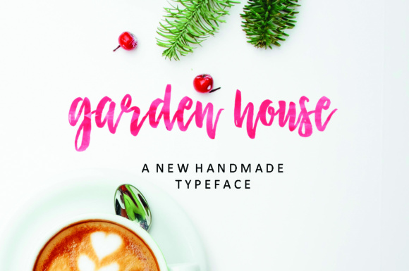 Garden House: A Script Font That Elevates Your Brand