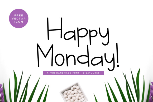 Happy Monday: The Jovial Script Handwritten Font for Digital Creativity