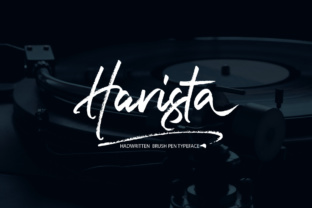 Harista Script: A Handwritten Font for Creative Branding
