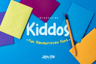 Kiddos: A Handwritten Font for Editorial Design and Creative Branding