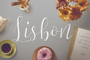 Lisbon: A Script Handwritten Font for Creative and Practical Design