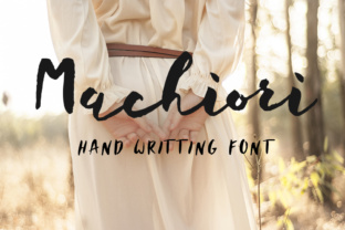 Machiori: A Script Handwritten Font for Stylish Branding Projects