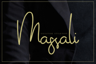 Massali: A Script Font for Elegant Web Design