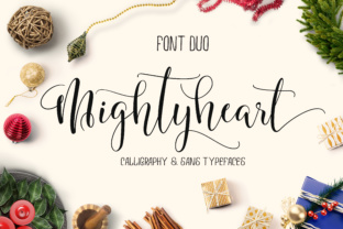 Mighty Heart: A Script Handwritten Font for Campaign Creativity