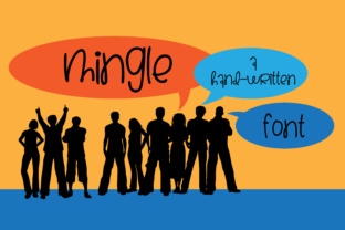 Mingle: A Versatile Script Handwritten Font for Creative Projects