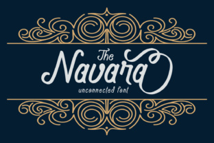 Navara: A Script Handwritten Font for Creative Crafters and Product Designers