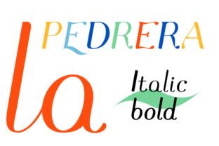Pedrera Italic for Campaign Designers and Brand Marketers