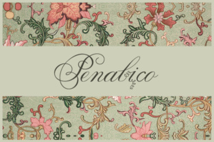 Penabico: A Script Font for Editorial Elegance