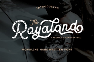 Royaland: A Script Handwritten Font That Elevates Your Creative Projects