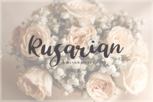 Rusarian: A Script Handwritten Font for Dynamic Web Design
