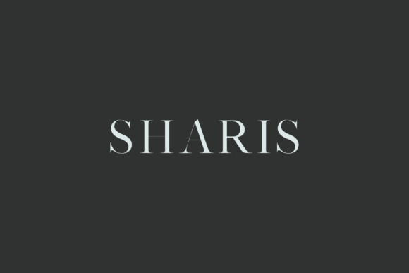 Sharis: A Versatile Serif Font for Editorial Design and Branding