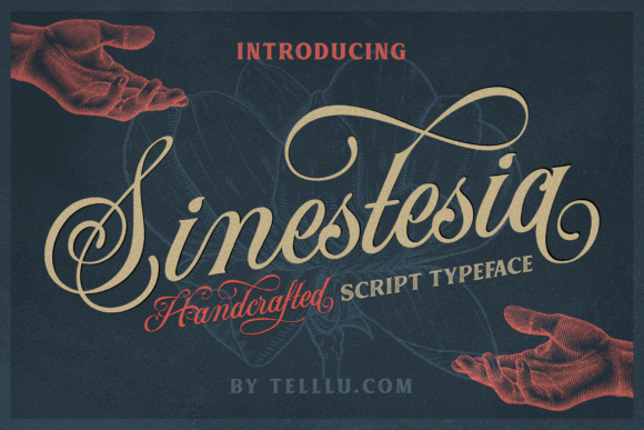 Sinestesia: A Script Font for Digital Branding and Web Design