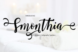 Smonthia Script: A Script Handwritten Font for Creative Designers