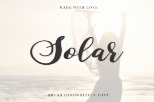 Solar: A Script Handwritten Font for Warm Branding and Decorative Design