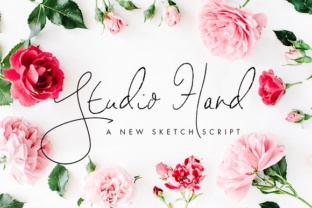 Studio Hand: The Script Font That Elevates Your Brand’s Visual Story