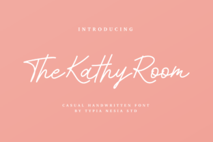 The Kathy Room: A Script Handwritten Font for Modern Branding