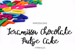 Tiramisu Chocolate Fudge Cake: A Script Font for Modern Web Design